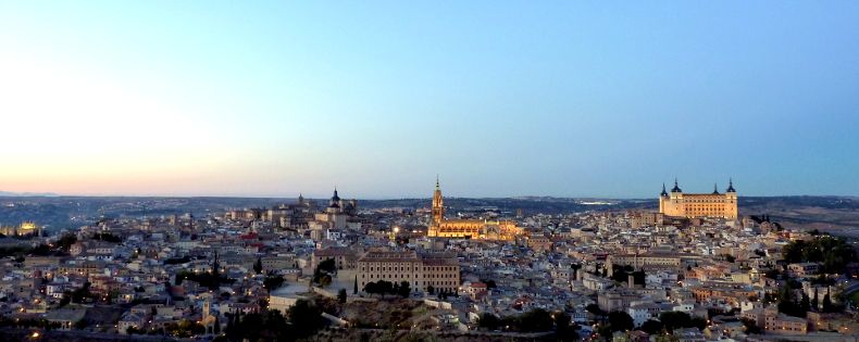 panoramic view of Toledo