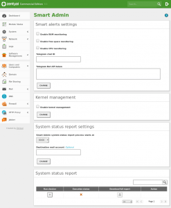 Zentyal Server Smart Admin GUI