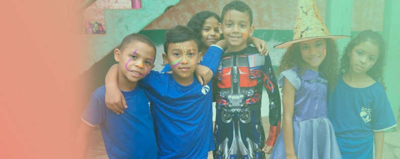 Niños en la Acción Social de Planalto